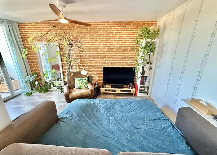 Le Donjon Toulousain - Proche Gare - T2 Paisible Apartment *